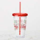 カスタマイズトナカイ アクリルタンブラー (右)