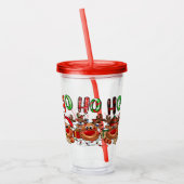 カスタマイズトナカイ アクリルタンブラー (左)