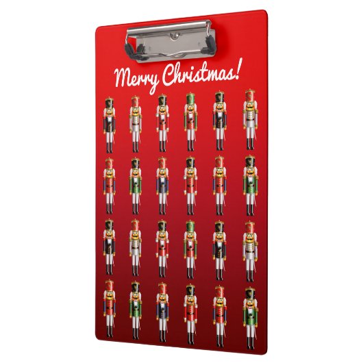 カスタマイズナッツ味のくるみ割りの戦わない兵隊 クリップボード (左)