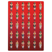 カスタマイズナッツ味のくるみ割りの戦わない兵隊 クリップボード (裏面)