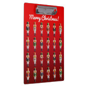 カスタマイズナッツ味のくるみ割りの戦わない兵隊 クリップボード (右)