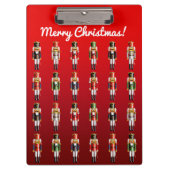 カスタマイズナッツ味のくるみ割りの戦わない兵隊 クリップボード (正面)