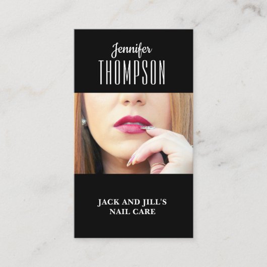 カスタマイズネイリスト 予約カード (正面)