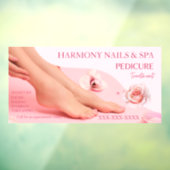 カスタマイズネイルサロンスパペディキュアショップ ウィンドウサイン (シート3)