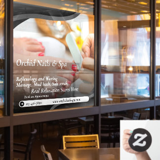 カスタマイズネイルサロンスパペディキュアトランクアルト ウィンドウサイン