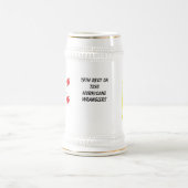 カスタマイズハリケーンのエースBEERSTIEN - ビールジョッキ (中央)