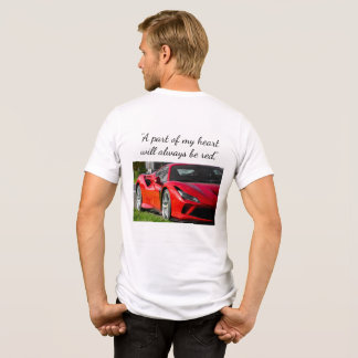カスタマイズハーフスリーブフェラーリTシャツ トライブレンドTシャツ