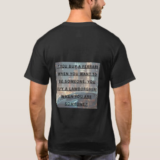 カスタマイズハーフスリーブランボルギーニTシャツ Tシャツ