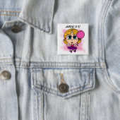 カスタマイズバレリーナの誕生日ボタン 缶バッジ (インサイチュ)