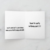 カスタマイズバースデー・カード- カード (内部)