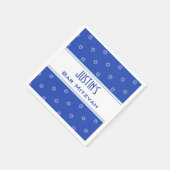 カスタマイズバーミッバパーティーナプキンス スタンダードカクテルナプキン (角)