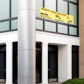 カスタマイズバー広告大店 横断幕 (ビルの外側)