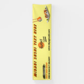 カスタマイズバー広告大店 横断幕 (縦)