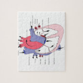 カスタマイズパズル- ジグソーパズル (縦)