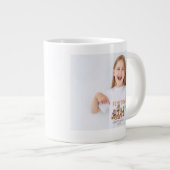 カスタマイズパンプキンスパイスベビー専門マグカップ ジャンボコーヒーマグカップ (正面右)