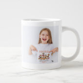 カスタマイズパンプキンスパイスベビー専門マグカップ ジャンボコーヒーマグカップ (右)