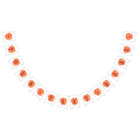 カスタマイズパン バンティングフラッグ (全)