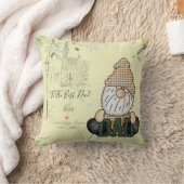 カスタマイズパーソナライズされたガーデン格言 クッション (ブランケット)