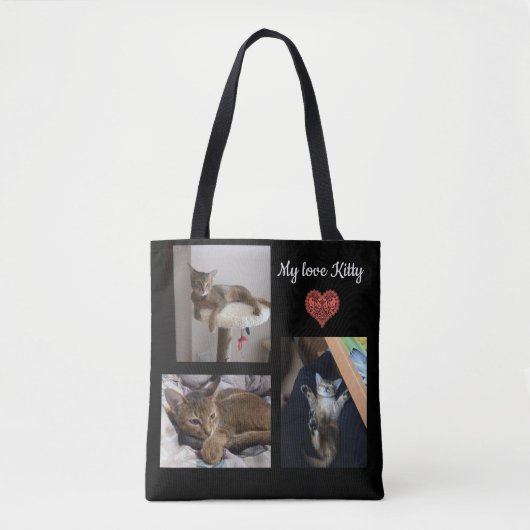 カスタマイズパーソナライズされたパッチ トートバッグ (正面)