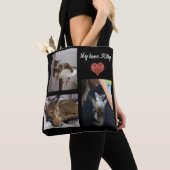 カスタマイズパーソナライズされたパッチ トートバッグ (クローズアップ)