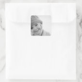 カスタマイズパーソナライズされた写真の作成 スクエアシール (バッグ)