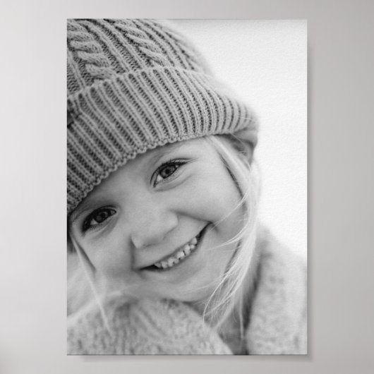 カスタマイズパーソナライズされた写真の作成 ポスター (正面)