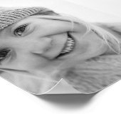 カスタマイズパーソナライズされた写真の作成 ポスター (角)