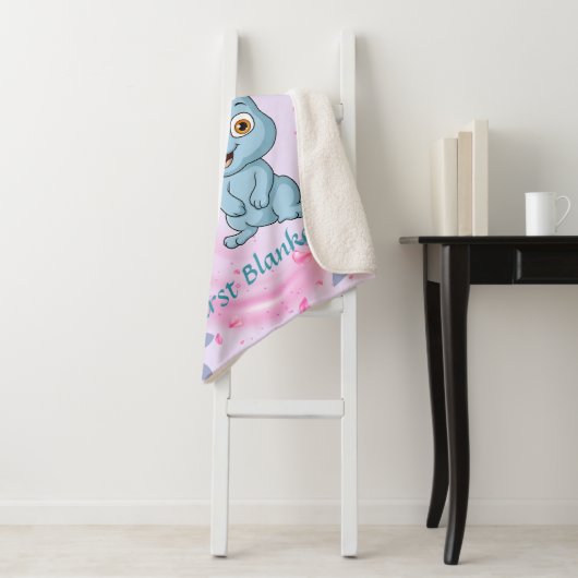 カスタマイズパーソナライズされた可能なかわいいベビーブランケット シェルパブランケット (インサイチュ)