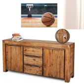 カスタマイズパーソナライズされた可能なバスケットボールの写真、文字 バスケットボール