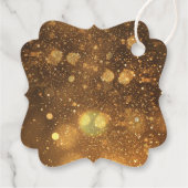 カスタマイズパーソナライズされた可能なマスカレードメッセージカード フェイバータグ (裏面)