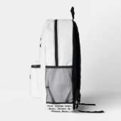 カスタマイズパーソナライズされた可能なBackpack プリントバックパック (右)