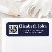 カスタマイズパーソナライズされた可能モダンなミニマル復帰 ラベル (インサイチュ)