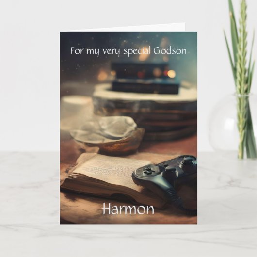 カスタマイズパーソナライズされた誕生日詩 案内状 (正面)