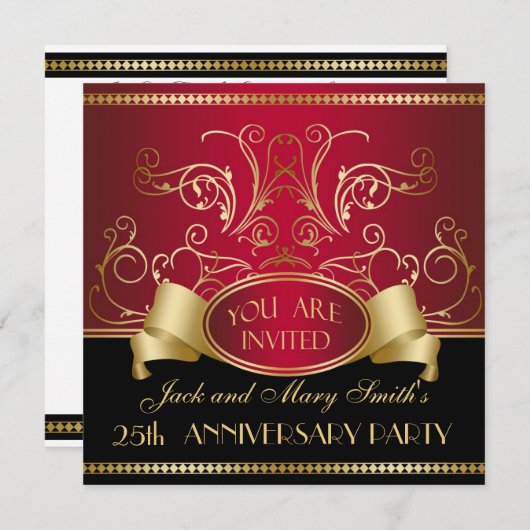 カスタマイズパーティの招待状すべての行事 招待状 (正面/裏面)