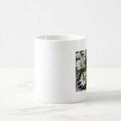 カスタマイズヒマワリのマグ- コーヒーマグカップ (中央)