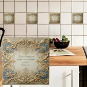 カスタマイズビクトリアン可能な聖句 タイル