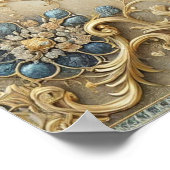 カスタマイズビクトリアン可能な聖句 ポスター (角)