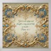 カスタマイズビクトリアン可能な聖句 ポスター (正面)