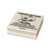 カスタマイズピザレストラン詳細 ラバースタンプ (スタンプ)