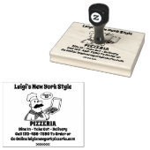 カスタマイズピザレストラン詳細 ラバースタンプ (押印)