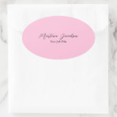 カスタマイズピッユニークク・クリエイティブ 楕円形シール (バッグ)