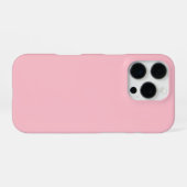 カスタマイズピンクiPhoneケース iPhoneケース (裏面横)