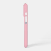 カスタマイズピンクiPhoneケース iPhoneケース (左側面)