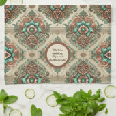 カスタマイズファンシー伝統的可能 キッチンタオル (折り畳み)