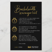 カスタマイズフェイク可能な金ゴールドブラックバチェロレッテ狩り (正面)