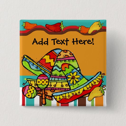 カスタマイズフェスタボタン 缶バッジ (正面)