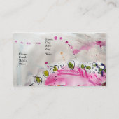 カスタマイズフェミニン可能なプロファイル·カード# 9826Fem Busi 名刺 (裏面)