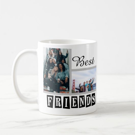 カスタマイズフモダンォン引用文 コーヒーマグカップ (左)