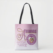 カスタマイズフモダンォン引用文 トートバッグ (正面)