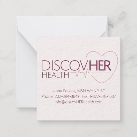 カスタマイズフラットノートカード ノートカード (正面)